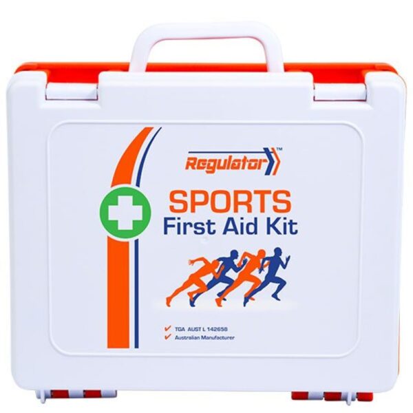 REGULATOR 3 Series Plastic Sports First Aid 23.3 x 26.6 x 9.8cm - Customers also search for: First Aid Kits Australia K307 K307,Livingstone FAKCONSPO Livingstone Sports First Aid Kit,Small,Complete Set In PVC Case,Livingstone FAKCONSPOL Livingstone Sports First Aid Kit,Large,Complete Set In Recyclable Plastic Case,Trafalgar A25784 Trafalgar Sports First Aid Kit,Trafalgar 101291 Sports First Aid Kit,Trafalgar T33850 Trafalgar Sports First Aid Kit,604004 Sports First Aid Kit,20402404 Brenniston Mobile Sports First Aid Kit,20302107 Brenniston Sports Carry First Aid Kit