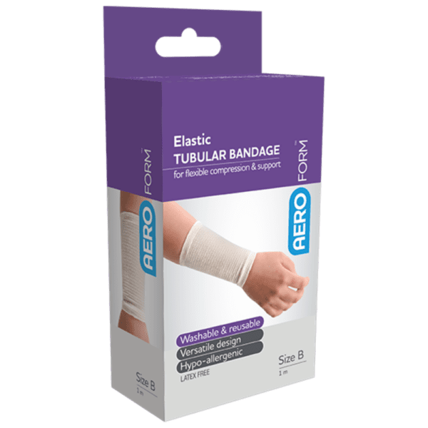 AEROFORM Size B Small Limbs Elastic Tubular Bandage 6.5cm x 1M