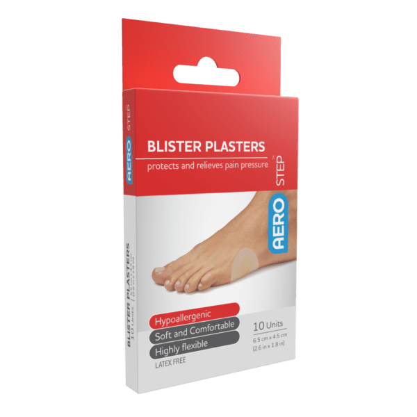 AEROSTEP™  Blister Plasters 44mm x 69mm Box/10 - Customers also search for: Johnson & Johnson 38403032 Bandaid Adv Heal Reg 10