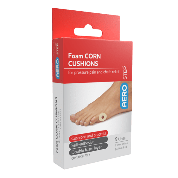 AEROSTEP™ Foam Corn Cushions 20 x 26mm Box/9