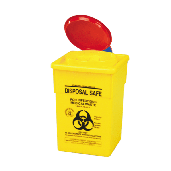 AEROHAZARD Sharps Disposal Container 2L - Customers also search for: Trafalgar 37820 SHARPS CONTAINERS 250ML..,FSC002 Plastic Sharps Container,250ml,37816 Sharps Container 200ml,11205002 Sharps Container 250ml