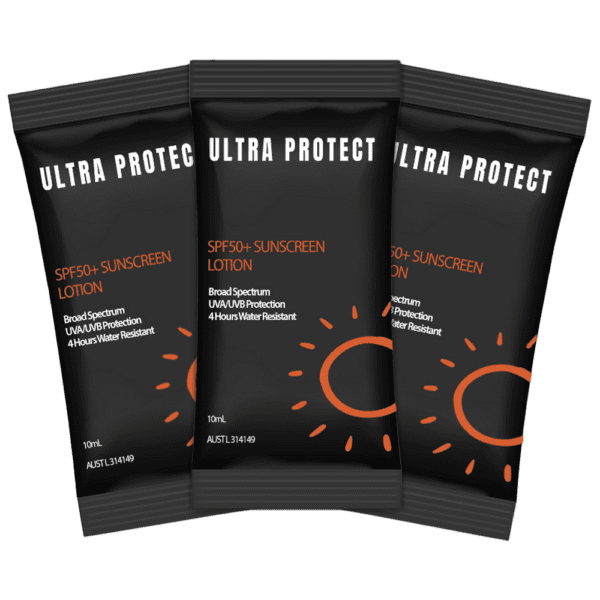 ULTRAPROTECT SPF50+ Sunscreen Sachet 10ml - Customers also search for: A509 50+ Sunscreen Sachet pk5,00673A 50+ Sunscreen 10ml Sachet (1)