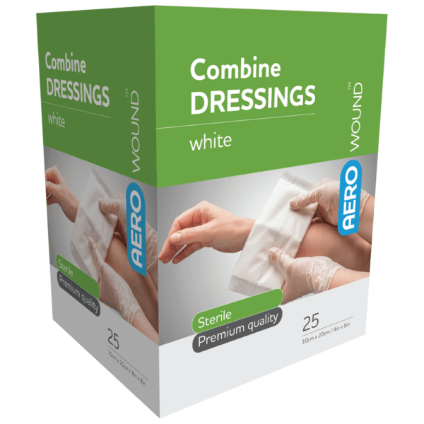 AEROWOUND Combine Dressing 10 x 20cm Box/25 - Customers also search for: baremedical 2309087 Dressing Combine 10Cm X10M Roll White N/S,Livingstone LM090X127BN Melior Combine Dressing Pads,9 x 12.7 cm,Nonwoven,Cotton Filled,Sterile,1/Pack,130/Dispenser Box,Sentry NWC001 Non-Woven Combine Dressing,Sentry NWC001,ACD Aerowound Combine Dressing,2050 Combine Dressing 10cm x 10cm,11013010 Sage Combine Dressing,SB890 Surgical Basics Combine Dressings 10x12cm Display Of 25,10205001 Combine Dressing Pad 10cm x 10cm