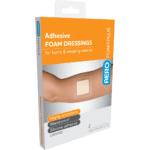 AEROFOAM PLUS Adhesive Foam Dressings 7.5 x 7.5cm Box/2