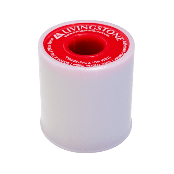 Zinc Oxide Tape 5cm x 5M Box/6 - Customers also search for: BSN Medical BDF1072 Leukoplast Adhesive Plaster Elastic Zinc Oxide Tape,Width: 50mm x Length: 2.5m,Orange Spool,Colour: Tan,Each,BSN Medical SLEEK50 Leukoplast Sleek Tape,Width: 50mm x Length: 5m,White Spool,12 per Box,BSN Medical BDF1525 Leukoplast Adhesive Plaster Zinc Oxide Tape,Width: 75mm x Length: 5m,Red Spool,4 per Box,Livingstone ZOAP75X5L Livingstone Adhesive Plaster Zinc Oxide Tape,Width: 75 mm x Length: 5 m,Sleeve & Spool,4 Tapes Per Box,Livingstone ZOAP50X5LL Livingstone Adhesive Plaster Zinc Oxide Tape,Width: 50 mm x Length: 5 m,Livingstone ZOAP12X1S Livingstone Adhesive Plaster Zinc Oxide Tape,Width: 12.5 mm x Length: 1 m,Colour: White,24 Tapes Per Box,10108222 S+M Adhesive Tape Zinc Oxide