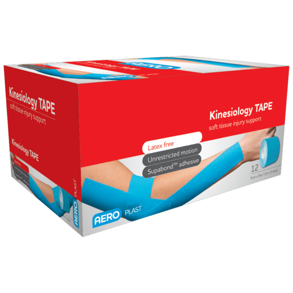 AEROPLAST Kinesiology Tape 5cm x 5M Box/12 - Customers also search for: atf12,Aaxis 13005823 Bodichek Sprt Strap 5cmx13.7m,Ares KINESIOTPRD Kinesiology Elastic Tape,Red Colour,5cm x 5 metres,1 Roll per Box,Elastoplast 48394 E/Plast 48320 Sprt Kinesio Tape Blk,Elastoplast 48392 E/Plast 48306 Sprt Kinesio Tape Bge,Livingstone RTAPE5X5BLU Livingstone Kinesiology Tape,5 cm x 5 metres,Blue,SB6006 Surgical Basics Kinseology Tape Black 5cm X 5m,SB6008 Kinesiology Tape Blue 5cm X 5m