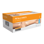 AEROBURN Polyethylene Burn Sheet 20 x 20cm Box/25