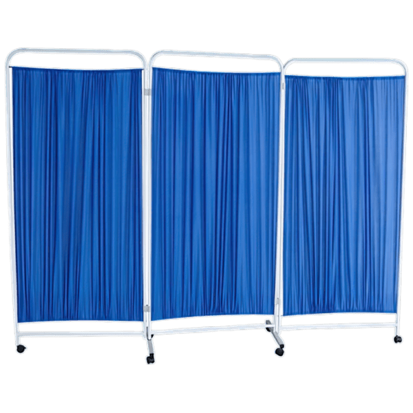 3 Panel Mobile Privacy Screen 180 x 150cm - Customers also search for: Trafalgar 877224 Mobile Privacy Screen,Trafalgar 876779 PRIVACY SCREEN WITH WHEEL,A45318 Deluxe Folding Mobile Privacy Screen Panels Room Divider with Washable Curtain,A48335 Examination Couch,Black