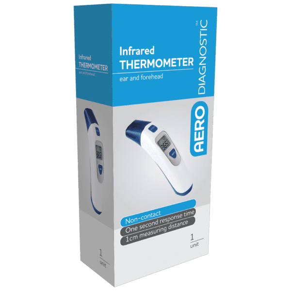 AERODIAGNOSTIC Personal Infrared Ear and Forehead Thermometer - Customers also search for: FRI166 Digital Infrared Ear and Forehead Thermometer,Non-Contact Design,A36458 Infra-Red Ear Thermometer,347005 Thermometer One Second StJ,347006 Thermometer Infrared Ear and Forehead StJ,3472 Thermometer Infrared Forehead Type A,SB958 Ear &amp; Forehead Infrared Thermometer