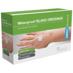 AEROFILM PLUS Waterproof Island Dressing 4 x 5cm Box/20