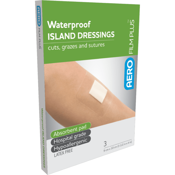 AEROFILM PLUS Waterproof Island Dressing 9 x 10cm Box/3 - Customers also search for: AsGUARD Clear + ISC001 AsGUARD Clear + Film Island Dressing,Sentry SAGISC001 AsGUARD Clear Plus Island Film Dressing,4 x 5cm,Sterile,ISC001,50 per Box,Sentry ISC001,13070017 Bodichek Waterproof Film Dressing,13070009 Bodichek Waterproof Film Island Dressing,13070014 Bodichek Waterproof Film Island Dressing,13070010 Bodichek Waterproof Film Island Dressing,13070016 Bodichek Waterproof Film Island Dressing