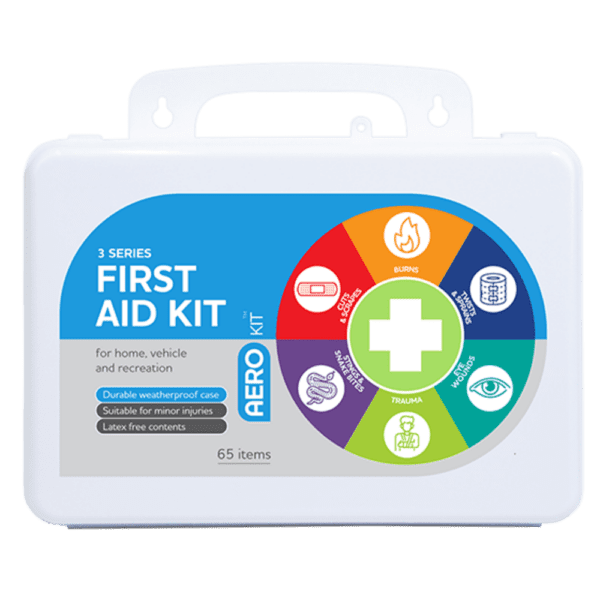 AEROKIT 3 Series Plastic Waterproof First Aid Kit 25 x 8 x 17cm