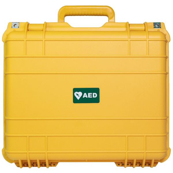 CARDIACT Large Waterproof Tough AED Case  43 x 38 x 15.4cm (Yellow) - Customers also search for: RDC200 AED Case