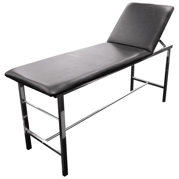 Examination Table with Adjustable Back 190 x 60 x 68cm (150kg limit) - Customers also search for: Dalcross Medical Equipment 854127 Examination Couch - 1820 x 610 x 769mm,FAE300 Examination Table,A48335 Examination Couch,Black