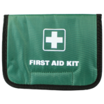 AEROBAG Green Fold-Over First Aid Bag 21.5 x 4.5 x 15.5cm