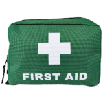 AEROBAG Small Green First Aid Bag 21 x 15 x 7.5cm