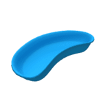 Disposable Blue Plastic Kidney Dish 700mL (230mm)