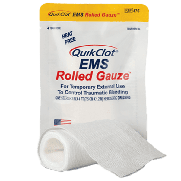 QUIKCLOT Haemostatic EMS Roll 7.5cm x 1.2M