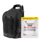 RAPIDSTOP Medium Bleed Control with QUIKCLOT EMS Roll- Tactical 13 x 18 x 8cm