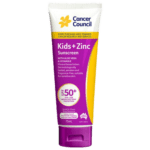 CANCER COUNCIL SPF50+ Kids+Zinc Sunscreen Tube 75mL