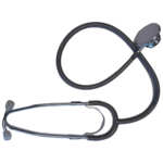 Stethoscope Dual Head Economy Black