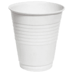 Disposable White Plastic Cups