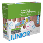 AEROPLAST Plastic Junior Strip 7.2 x 1.9cm Box/100