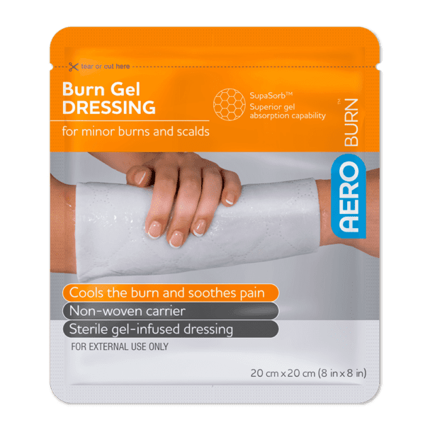 AEROBURN Burn Gel Dressing 20 x 20cm - Customers also search for: baremedical 2527914 Hydrocolloid Dressing Thin,BURNSHIELD 901111 BURNSHIELD Dressing,First Aid Only 91319 FAO Burn Dressing,4" x 4",Medique 3060 Burn Dressing 4" x 4",Trafalgar 880785 Burnex Burn Hydrogel Dressing 10cm x 10cm,H2-BULK H2-BULK,Hydrogel Burn Dressing,10 x 10cm,10pk,00300A Burnaid Pad (10 x 10cm),8885145 Burn Dressing 10cm x 10cm,10502001 Hydrogel Dressing 10cm x 10cm