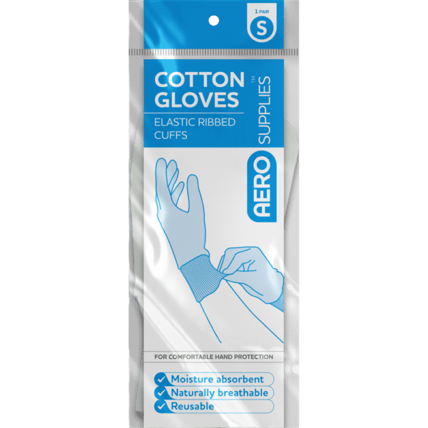 AeroSupplies Small Cotton Gloves Pair