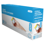 AeroSupplies Sterile Specimen Jar 50mL Box/10