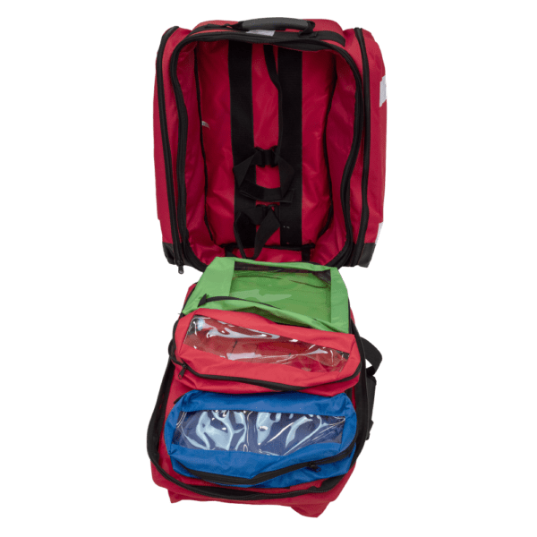 AEROBAG Red Trauma First Aid Backpack 48 x 54 x 32cm | Aero Healthcare