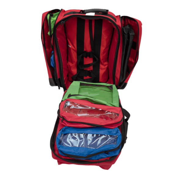 AEROBAG Red Trauma First Aid Backpack 48 x 54 x 32cm | Aero Healthcare