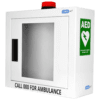 CARDIACT Alarmed AED Cabinet with Strobe Light - Customers also search for: Trafalgar 880337 AED Cabinet with Alarm and strobe,RDC150 Alarmed AED Cabinet,DEFIB-007 MEDIQ DEFIB ALARMED CABINET-SUITS HS1 AND FRX