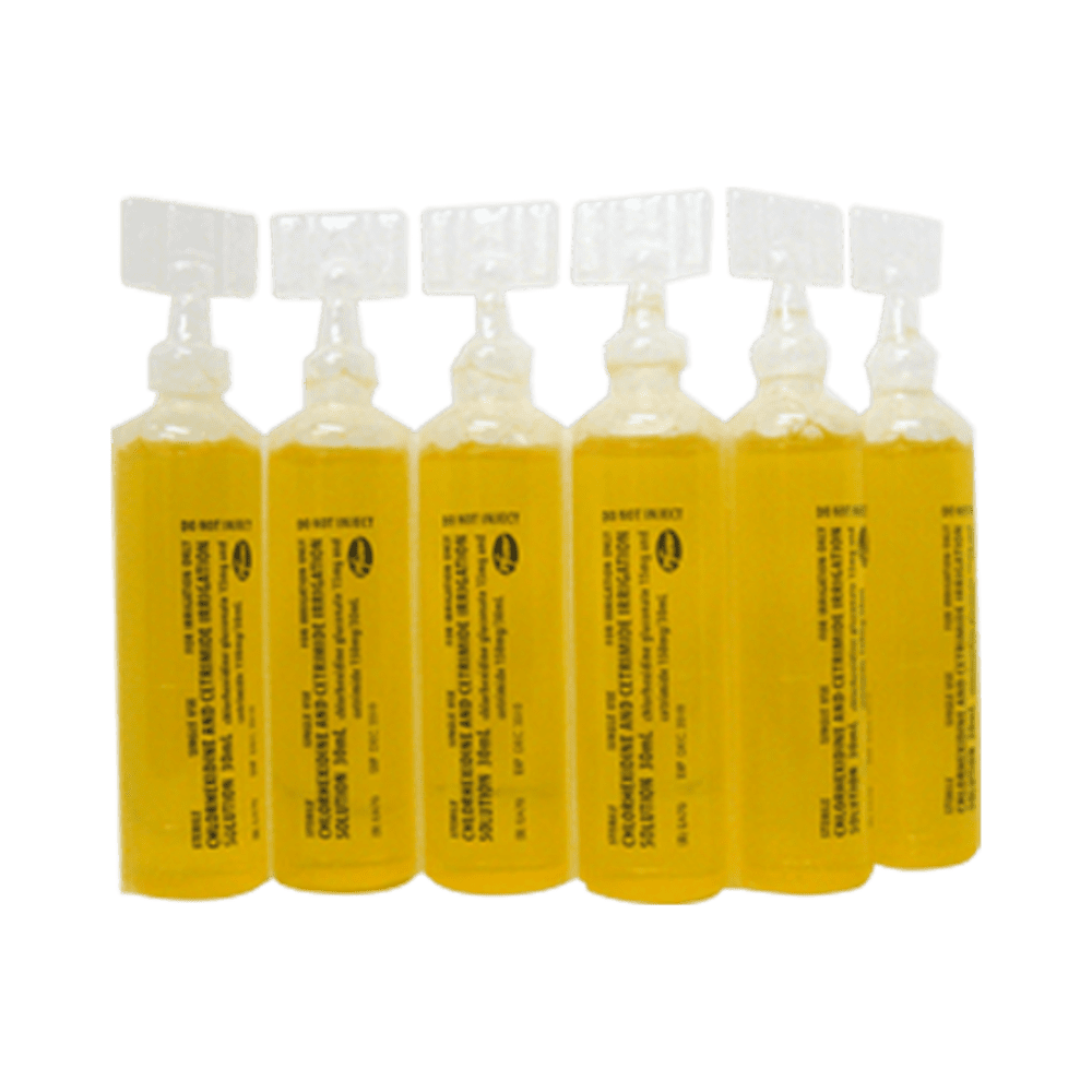 Chlorhexidine 0.05% Cetrimide 0.5% 30mL Box/30 | AeroWash | Aero