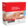 AEROPLAST Premium Fabric X-Wide Strip 7.5 x 2.5cm Box/50 - Customers also search for: bandaid,fabric strip,First Aid Only H119 3/4"x3" Heavy Woven Fabric Bandages,100/box,Medique 61433 7/8" x 3" Flexible HW Strip Bandages,Trafalgar 42510 ELASTOPLAST FABRIC STRIPS PK100,P13 P13,Adhesive Plasters,Fabric,72 x 19mm,100pk,44003 Bandaid  Dressing Strip 7.5cm x 1m,BAF501 AEROPLAST Fabric Dressing Strips 100 pack