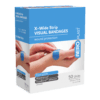 AEROPLAST Premium Visual Strip 7.5 x 2.5cm Box/50 - Customers also search for: bandaid,75Mmx1M Blue Detectable Dressing Strips,13010006 Bodichek Strips Detect Plastic 72x25mm Blue 100's Sterile,10203002 Blue Visual Dressing Strips 7.2cm x 2.2cm (100)