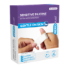 AEROPLAST Sensitive Silicone X-Wide Strip 2.5 x 7.5 cm 20pk